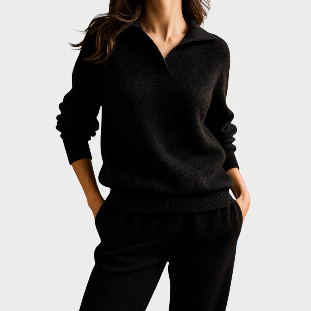 Angelina | Sett med bukser og polo