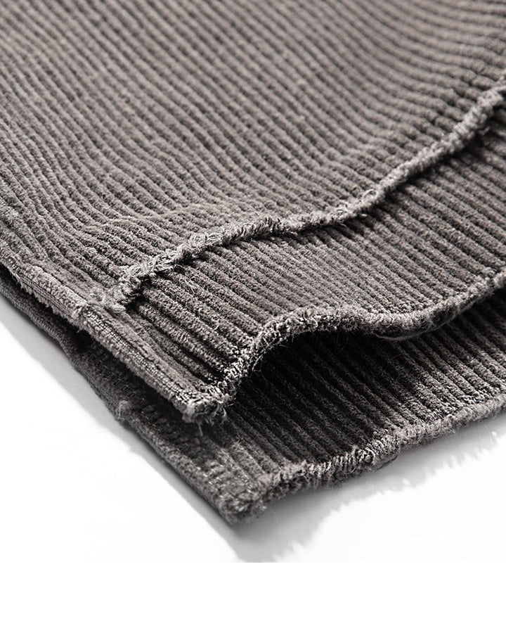 KIIKIO Patchwork Distressed Sweatshirt