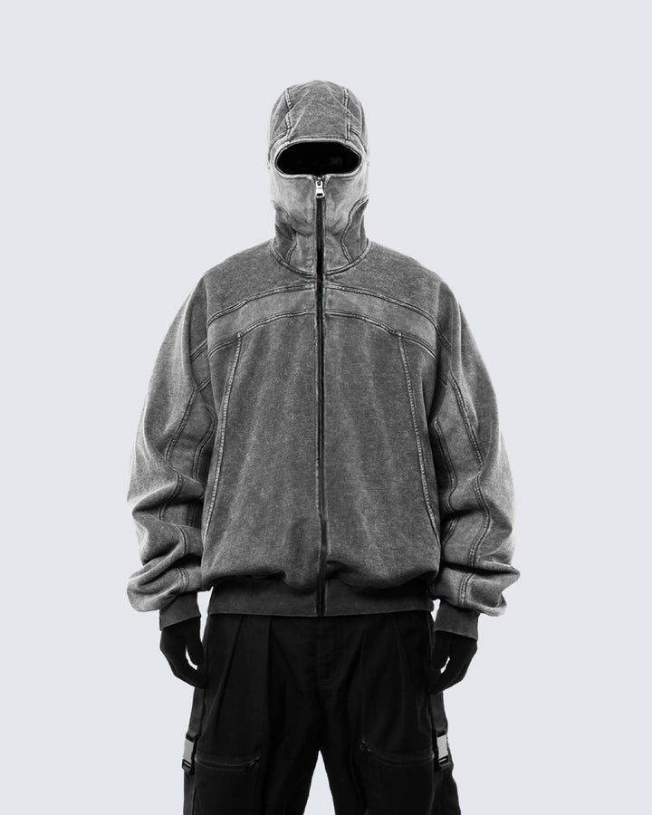 KIIKIO Classic Zip Pullover Hoodie