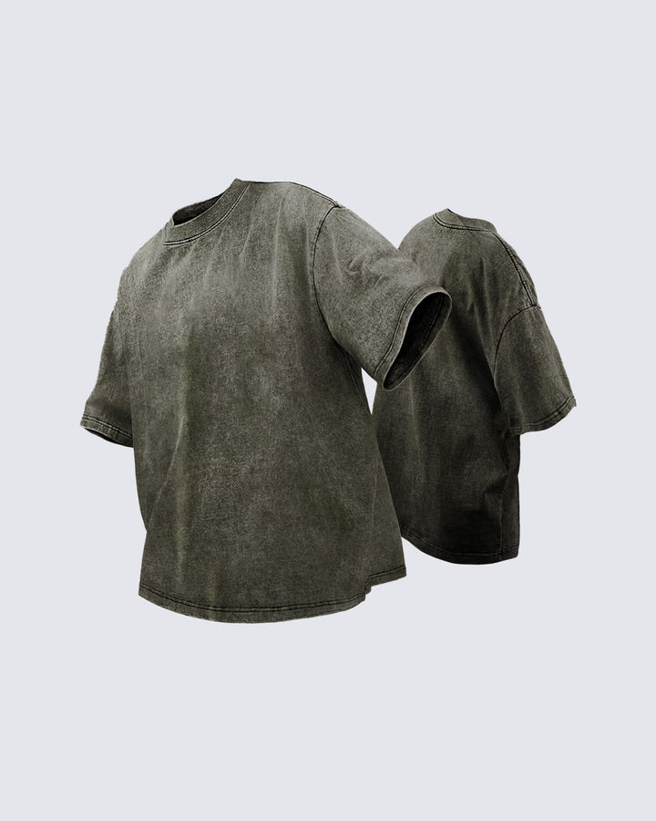 Distressed Short Sleeve T-shirt