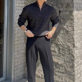 Elegant strikk med glidelås