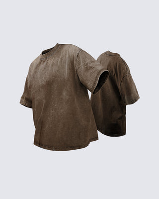 Distressed Short Sleeve T-shirt