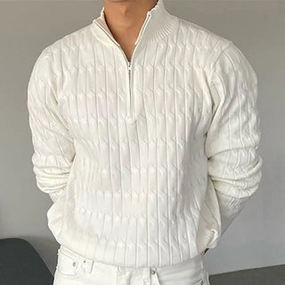 Elegant strikk med glidelås