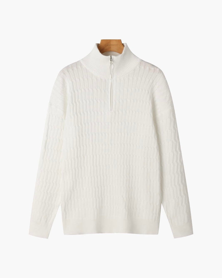 Elegant strikk med glidelås