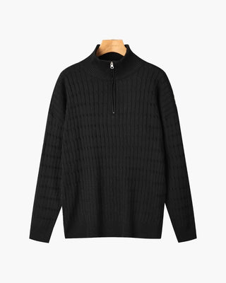 Elegant strikk med glidelås