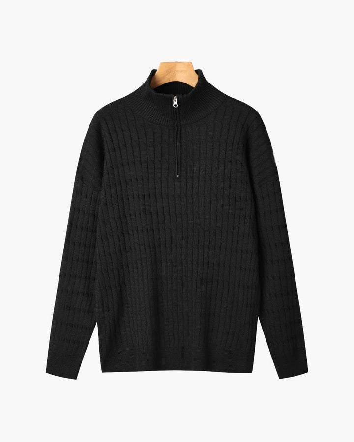 Elegant strikk med glidelås