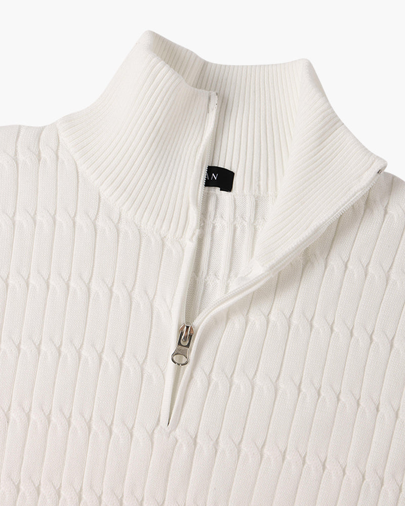 Elegant strikk med glidelås