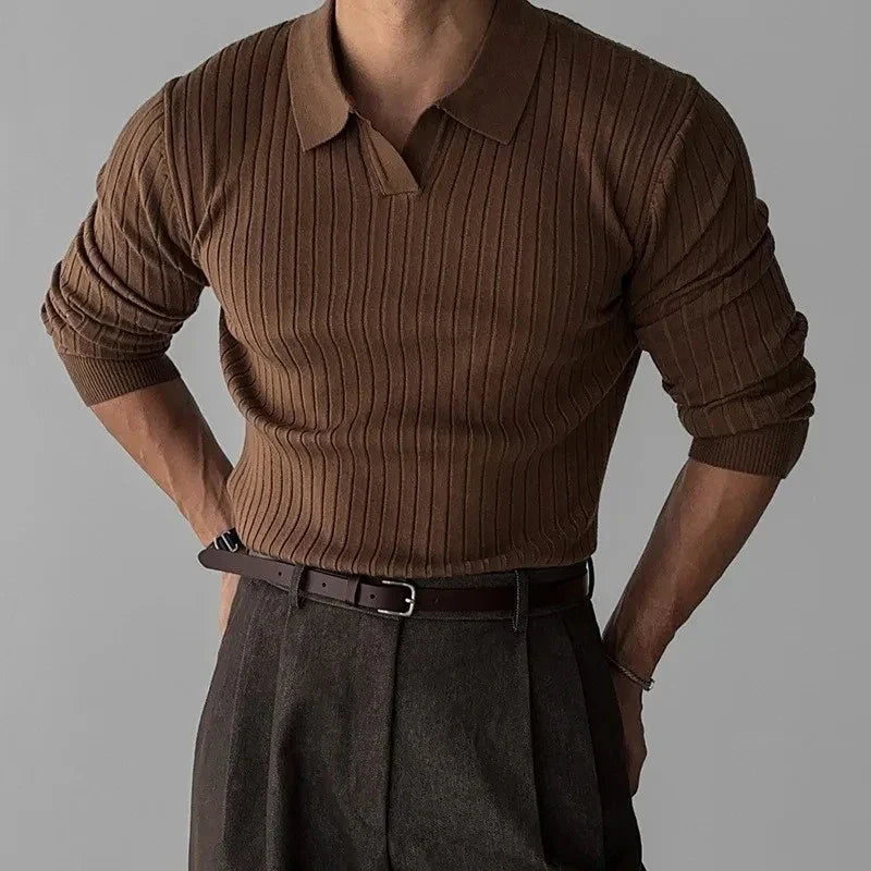 Roma Elegant ribbet polo