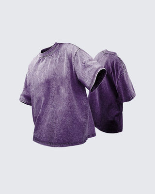 Distressed Short Sleeve T-shirt