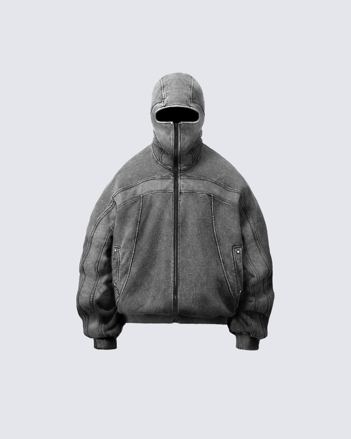 KIIKIO Classic Zip Pullover Hoodie