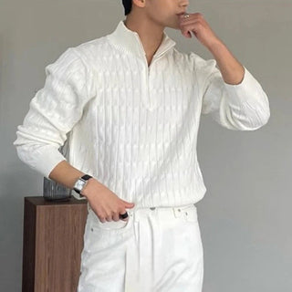 Elegant strikk med glidelås